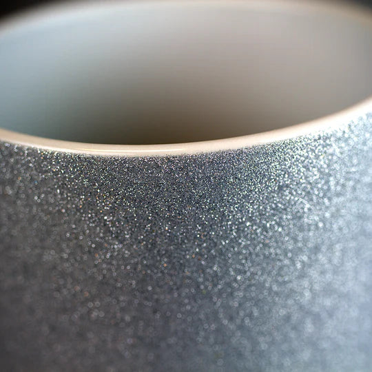 11oz Silver Glitter "Shimmer" Mug