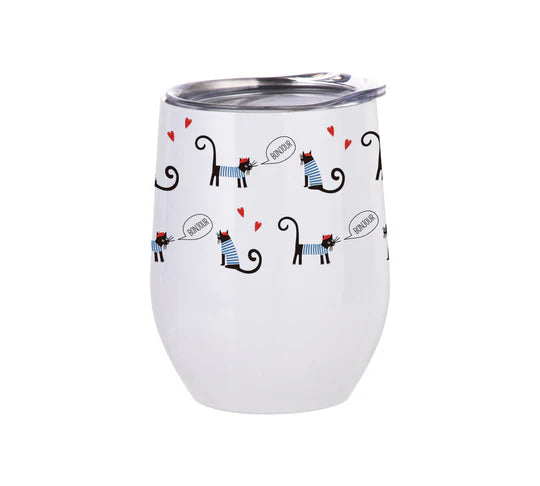 12oz Pearl Coating™ Insulated Wine Tumbler