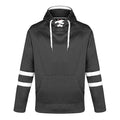 L00617 - Dangle - Adult Pullover Hockey Lace Hooded Sweatshirt