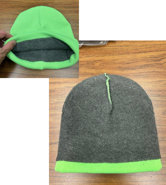 H08010 - Thermo - Fleece Lined Knit Cuff Toque