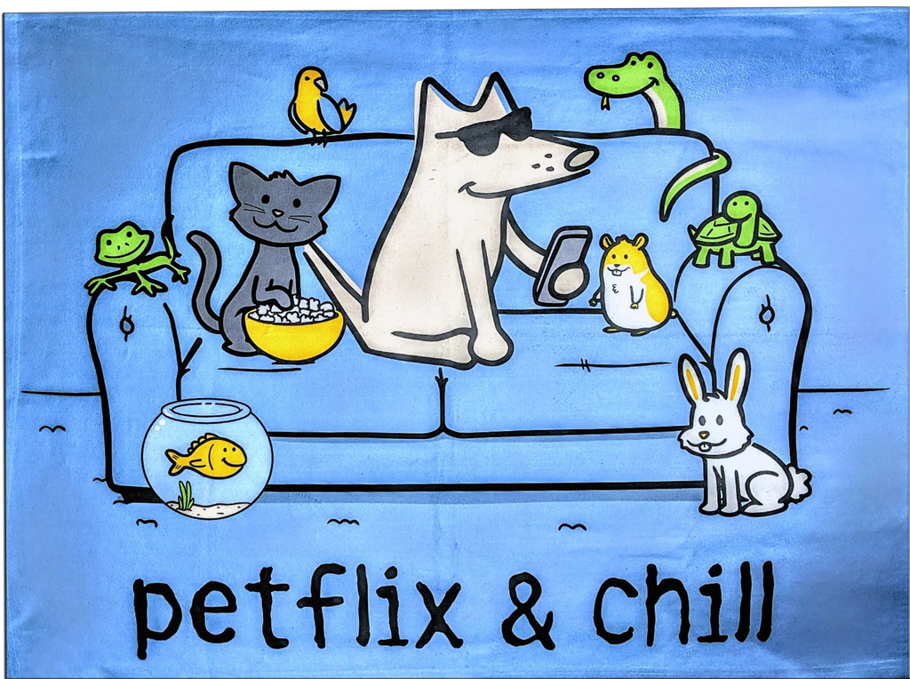 Brushed Polar Fleece Blanket (30" x 40")