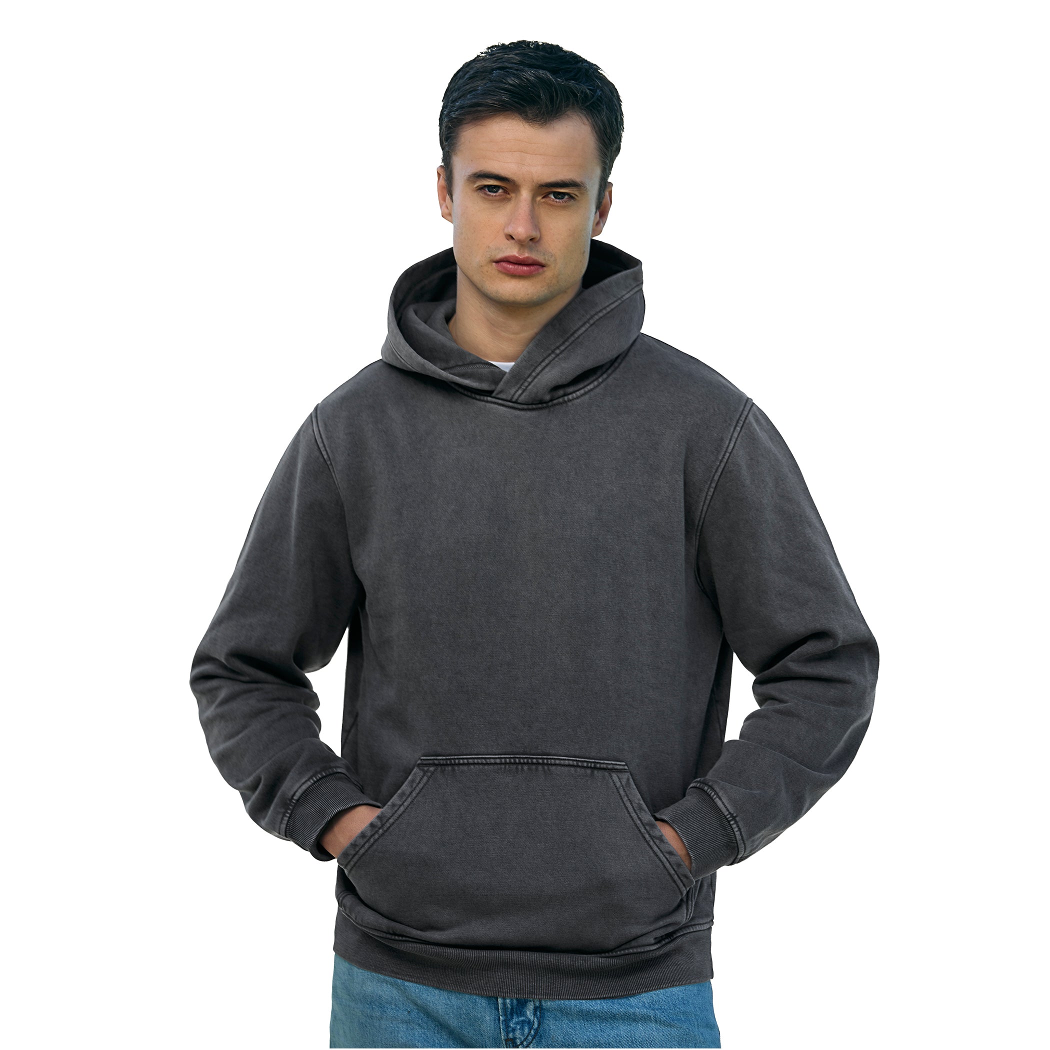 L00450 - WEEKENDER - Vintage Wash Pullover Hooded Sweatshirt