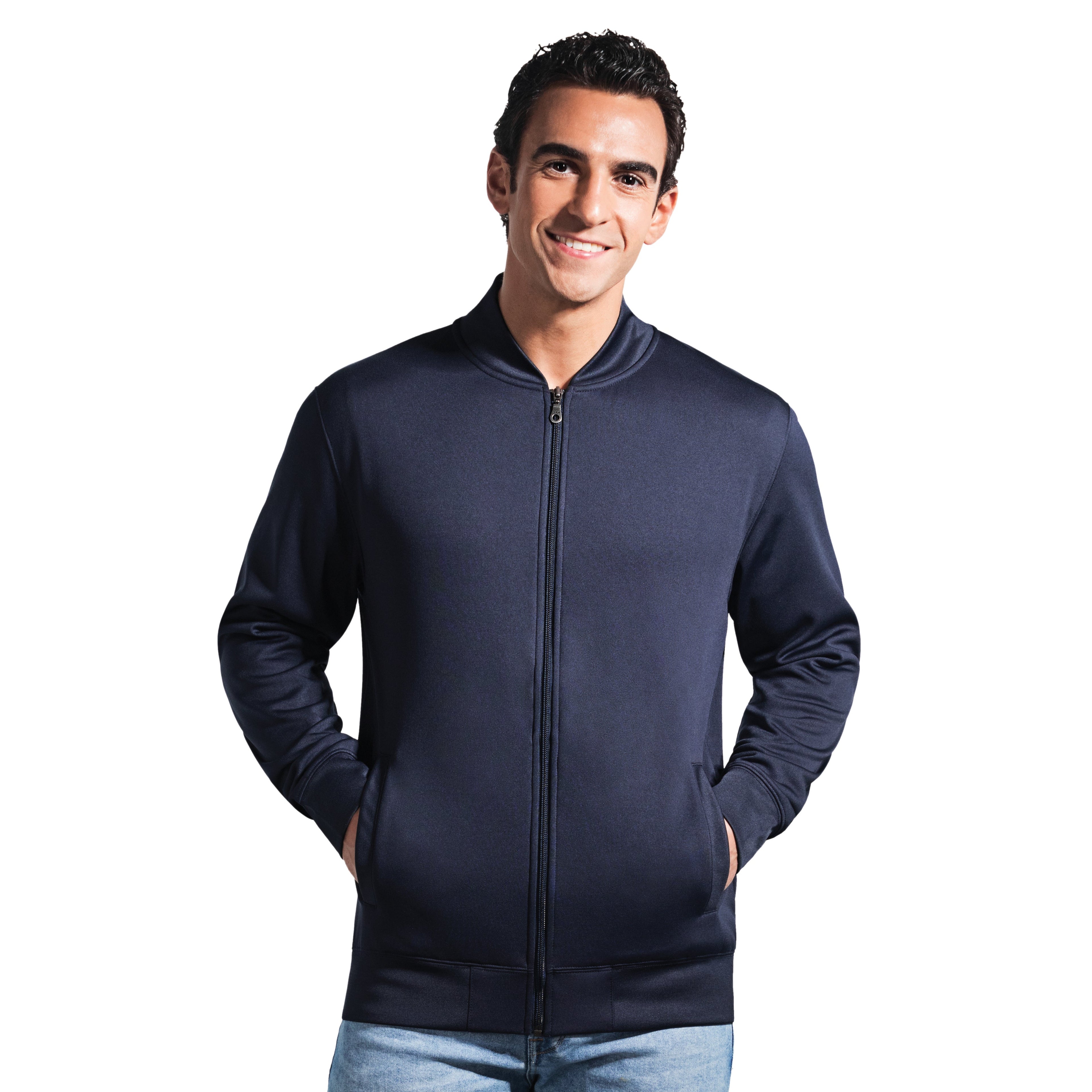L00692 - Parkview - Adult Polyester Full-Zip Sweatshirt
