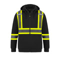 L01380 - Infinity - Hi-Vis Full Zip Hooded Sweatshirt w/ Detachable Hood