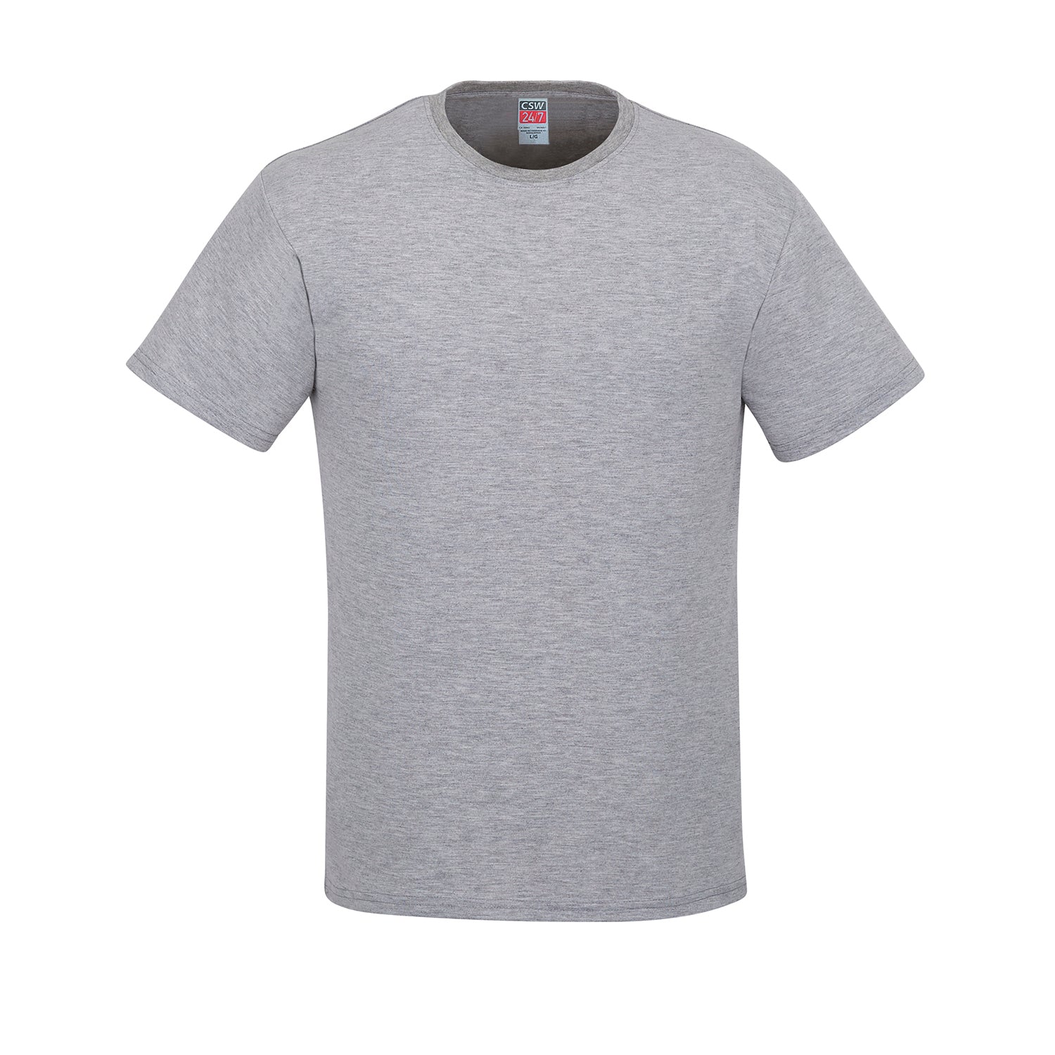 Z05610 - Adult Ring Spun Combed Cotton Crewneck T-Shirt