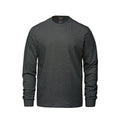 S05615 - Breeze - Adult RING SPUN Combed Cotton Long Sleeve Crewneck T-Shirt