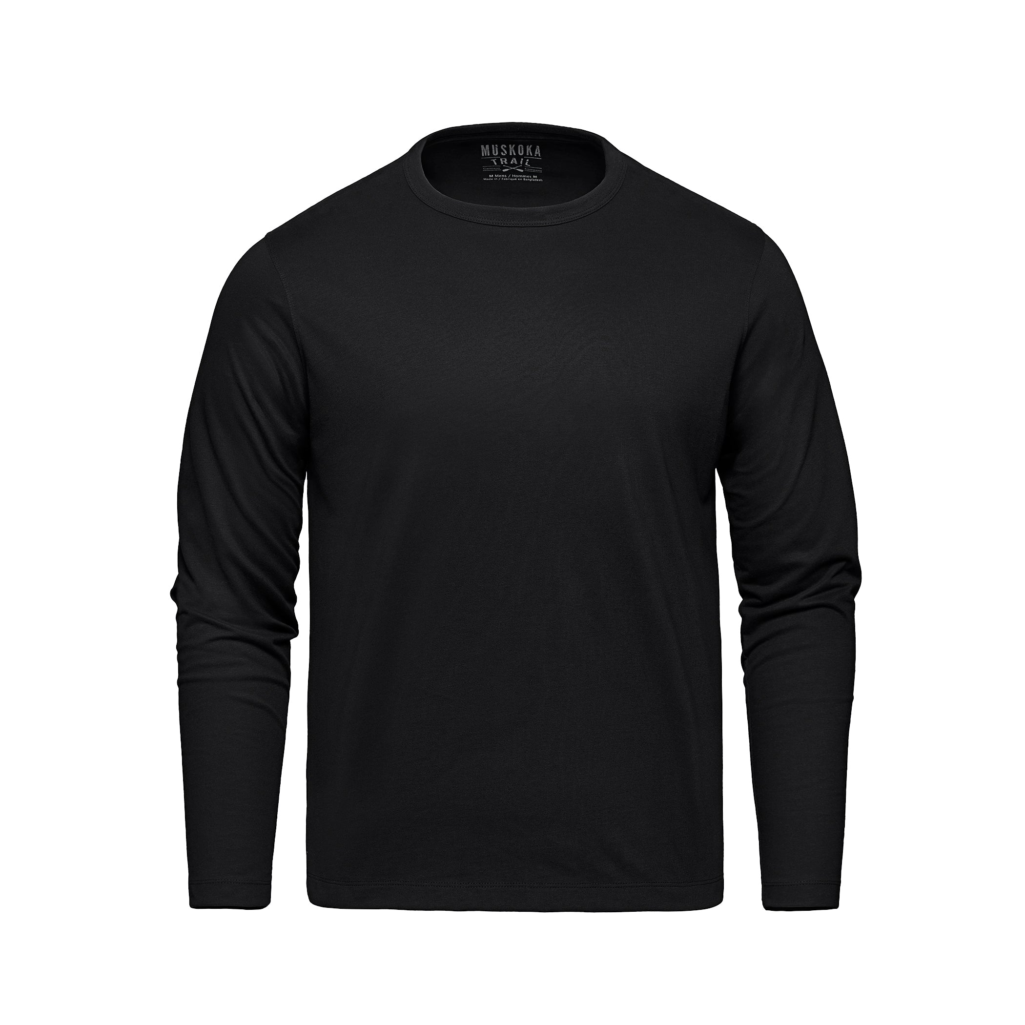 S05895 - Riverside - Cotton-Poly Long Sleeve Crewneck T-Shirt