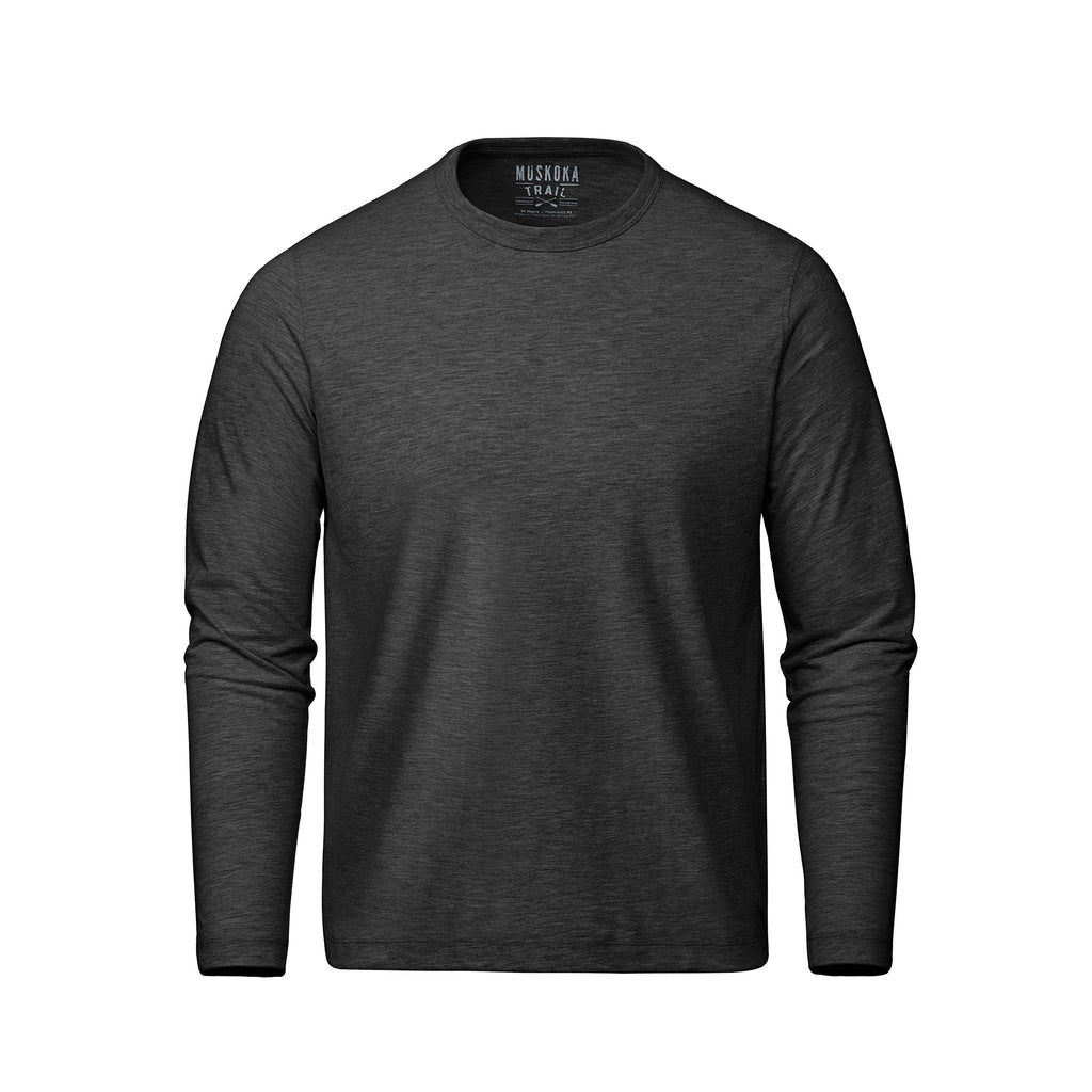 S05895 - Riverside - Cotton-Poly Long Sleeve Crewneck T-Shirt