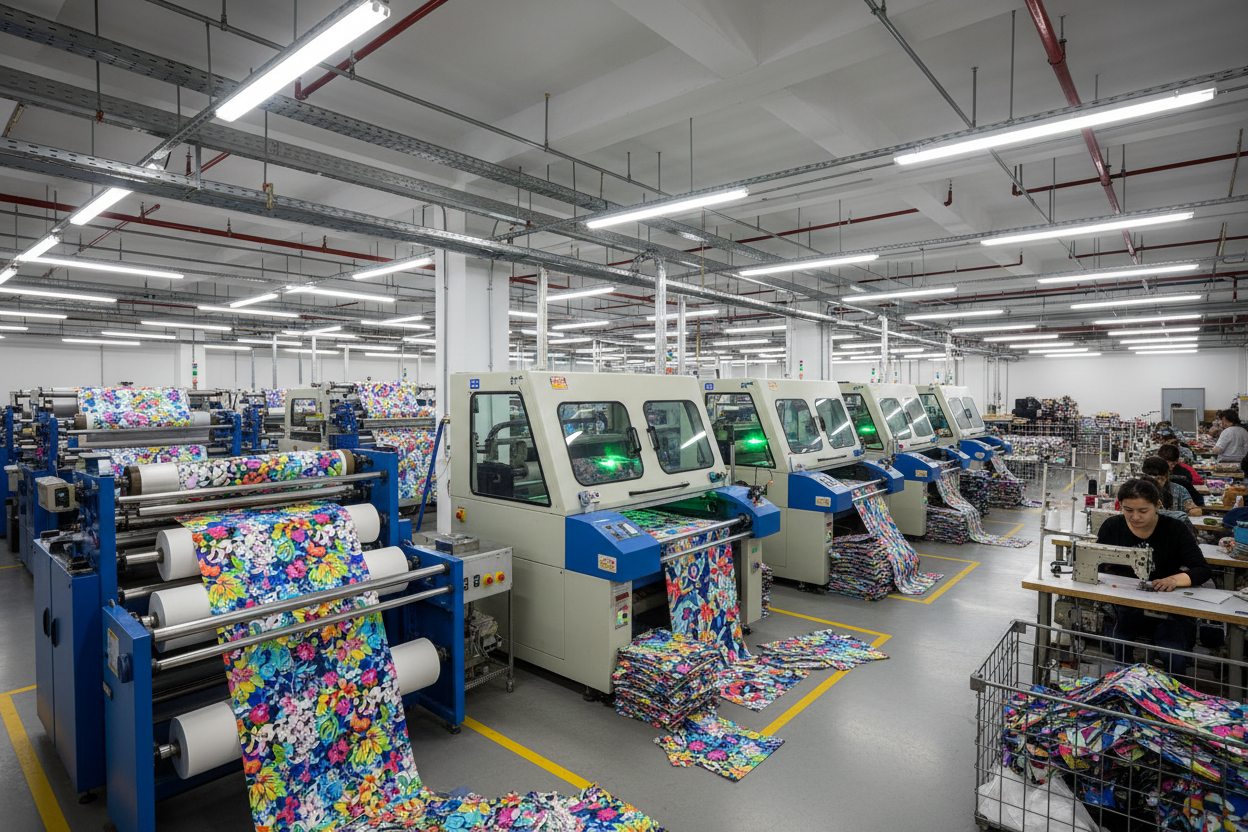 sublimation roll to roll with laser cutting and cut and sew for tote bags